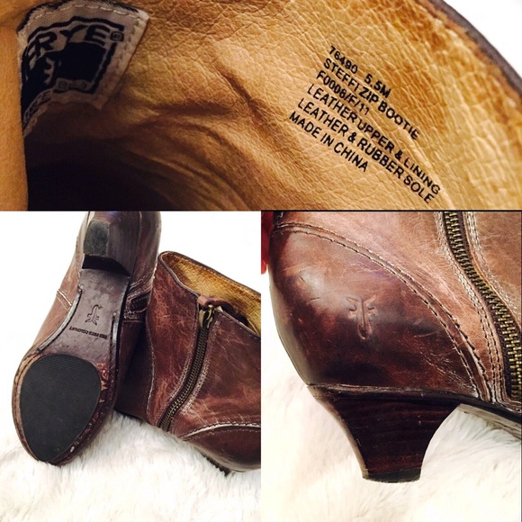 ❄️Sale Frye Steffi Zip Ankle Bootie 5.5 - Picture 4 of 9